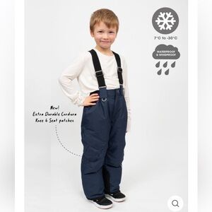 Therm Snowrider Convertible Snow Pants - Navy 2025